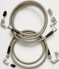 Braided New Automatic Transmission Cooler Line Kit -6AN For Gm 6L80E 4L90E. Price: $50.51.