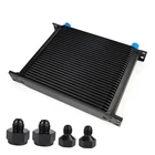 30 Row AN10 10AN Transmission Oil Cooler Kit Stacked Plate With 6AN 8AN New. Price: $138.97.