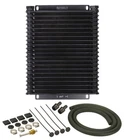 Derale 13615 21 Row Series 9000 Plate Fin Transmission Cooler Kit 1/2" Npt New. Price: $160.58.
