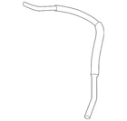 Genuine Nissan Engine Coolant Hose 21306-8J115 New. Price: $50.05.
