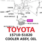 New Toyota Genuine Lexus LX450D LX570 Land Cruiser Cooler Assy, Oil 15710-51020. Price: $579.99.