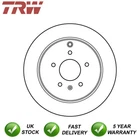 2X Brake Discs Rear Trw Fits Vauxhall Antara 2006-2015 Chevrolet Captiva New. Price: $164.49.
