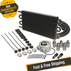 Derale 15502 6 Pass Series 7000 Aluminum/copper Universal Engine Oil Cooler Kit New. Price: $203.63.