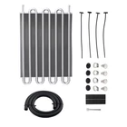 8 Row Remote Transmission Oil Cooler Universal Aluminum Radiator Converter Kit New. Price: $53.06.