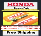 2006-2011 Honda Civic Motor Mount Bolt 1.8L Engine By Stud Passenger Side Oem New. Price: $27.45.