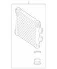 Genuine Mercedes-benz Oil Cooler 463-500-33-02-64 New. Price: $357.50.