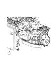 Genuine Mopar Hose Clamp 4596424AA New. Price: $6.25.