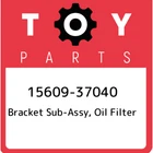 15609-37040 Toyota Bracket Sub-assy, Oil Filter 1560937040, New Genuine Oem Part. Price: $185.47.