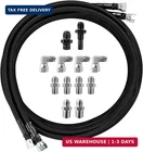 Transmission Cooler Lines Upgraded 6AN 70-INCH Automotive Replacement Black Ny New. Price: $62.99.
