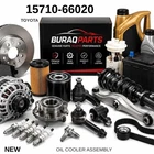 Genuine Toyota Oil Cooler Assembly 15710-66020 New. Price: $436.00.