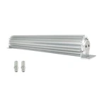 New Aluminum Dual Pass Finned Transmission Oil Cooler Silver Universal 18". Price: $47.19.