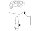 Genuine Ford Oil Cooler DK4Z-6A642-A New. Price: $136.08.