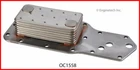 Engine Oil Cooler-vin: 8, Diesel, Ohv, Fi, Mechanical, Turbo, Cummins, 12 Valves New. Price: $153.99.