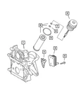 Genuine Mopar Oil Cooler 5183940AA New. Price: $336.28.