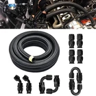 6AN 10FT Nylon Braided Cpe Fuel Line Hose Pipe & AN6 End Fittings Kits Ford New. Price: $49.39.