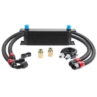Universal Row Oil Cooler Kit, 10AN Transmission Engine Stacked New. Price: $96.68.