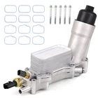 Aluminum Oil Filter Housing Cooler Kit For 2011-2023 Dodge Jeep Ram New. Price: $93.07.