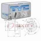 Tyc Engine Cooling Fan Motor For 1992-1993 Pontiac Grand Am Belts Clutch Cy New. Price: $40.33.