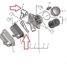 Elring Oil Filter Housing Gasket Kit Bmw N20 N52 N53 N55 11427537293 11427525335 Brand. Price: $47.83.