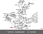 Oe Hose Assy, Transmission Oil Cooler, NO.1, 3293006020 For Toyota 32930-06020 Neu. Price: $28.53.