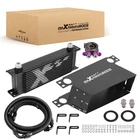 Universal 13 Row Transmission Oil Cooler 10 W/filter Adapter Hoses Aluminum New. Price: $97.09.