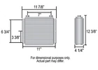 Derale Hi Flow 18 Row Racing Cooler Engineered Extreme Performance Cooling New. Price: $592.20.