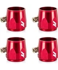 Mishimoto Aluminum -8AN Hex Finishers Red MMHXF-08-4-RD New. Price: $15.99.