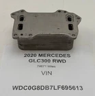 2020-2023 Mercedes Benz GLC300 Engine Motor Oil Cooler Oem A2641880001 Used. Price: $141.00.