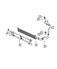 Genuine Mopar Transmission Oil Cooler 57008715AB New. Price: $351.25.