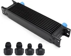 New Row 10AN Aluminium Engine Transmission Oil Cooler Kit W/ 6AN 8AN Adapter. Price: $33.00.