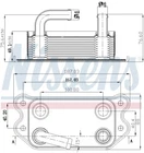 Oil Cooler Nissens North America 90714 New. Price: $131.03.