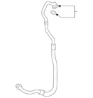 Genuine Mercedes-benz Oil Cooler Line 222-500-12-88-64 New. Price: $218.94.