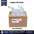 Genuine Engine Oil Cooler 264102F020 For Hyundai Santa Fe Tuscon Kia Sportage New. Price: $121.00.