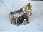 Porsche Oil Cooler Housing Plate W/ Pressure Switch - 944.107.149.5R Used. Price: $109.99.