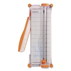 Fiskars Personal Paper Trimmer, 7 Sheets, 12" Cut Length, Plastic Base, 5.5 X 14 New. Price: $35.88.