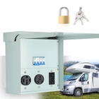 Temporary Power Outlet Panel Rv Electrical 20 30 50 Amp Box W/ Lock New. Price: $76.99.