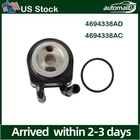 For 2001-2010 Dodge Caravans Chrysler 3.3L 3.8L New Engine Oil Cooler 04694338AD. Price: $55.69.