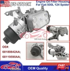 Engine Oil Filter Housing Fits For Fiat 500L 124 Spider 68189842AA New. Price: $158.99.