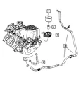 Genuine Mopar Engine Oil Cooler 4892422AA New. Price: $93.77.