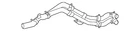 Genuine Hyundai Engine Coolant Hose 25470-2G600 New. Price: $69.58.