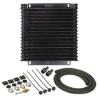 Derale 13614 Series 9000 Plate And Fin Transmission Oil Cooler,black New. Price: $224.21.