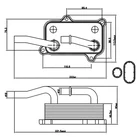 For Porsche Cayenne 2008-2010 Nissens Oil Cooler New. Price: $97.18.