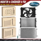 Radiator & Ac Condenser Cooling Fan W/ Shroud Kit Ford Lincoln Mkz Mercury New. Price: $348.99.