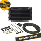 Derale 13612 Row Series 9000 Plate & Fin Transmission Cooler Kit New. Price: $120.43.