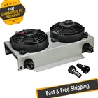 Derale 15840 19 Row Hyper-cool Dual Remote Cooler, -8AN New. Price: $473.68.