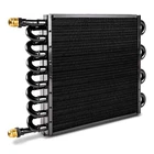 Bartoo 1/2" Universal 16-PASS Tube Fin Aluminum Transmission Oil Cooler New. Price: $117.80.