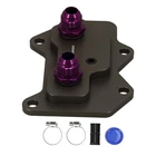 AN10 Aluminum Sandwich Adapter For Vw Audi EA113 Engine Oil Filter Purple New. Price: $57.01.