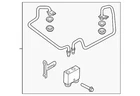 Genuine Ford Automatic Transmission Oil Cooler Hose Assembly BB5Z-7R081-B New. Price: $106.16.