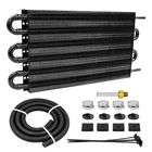 Pass Ultra-cool Tube And Fin Transmission Universal 5/16" Oil Cooler... New. Price: $50.99.