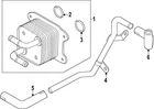 Genuine Nissan Oil Cooler 21305-7JA0A New. Price: $628.85.